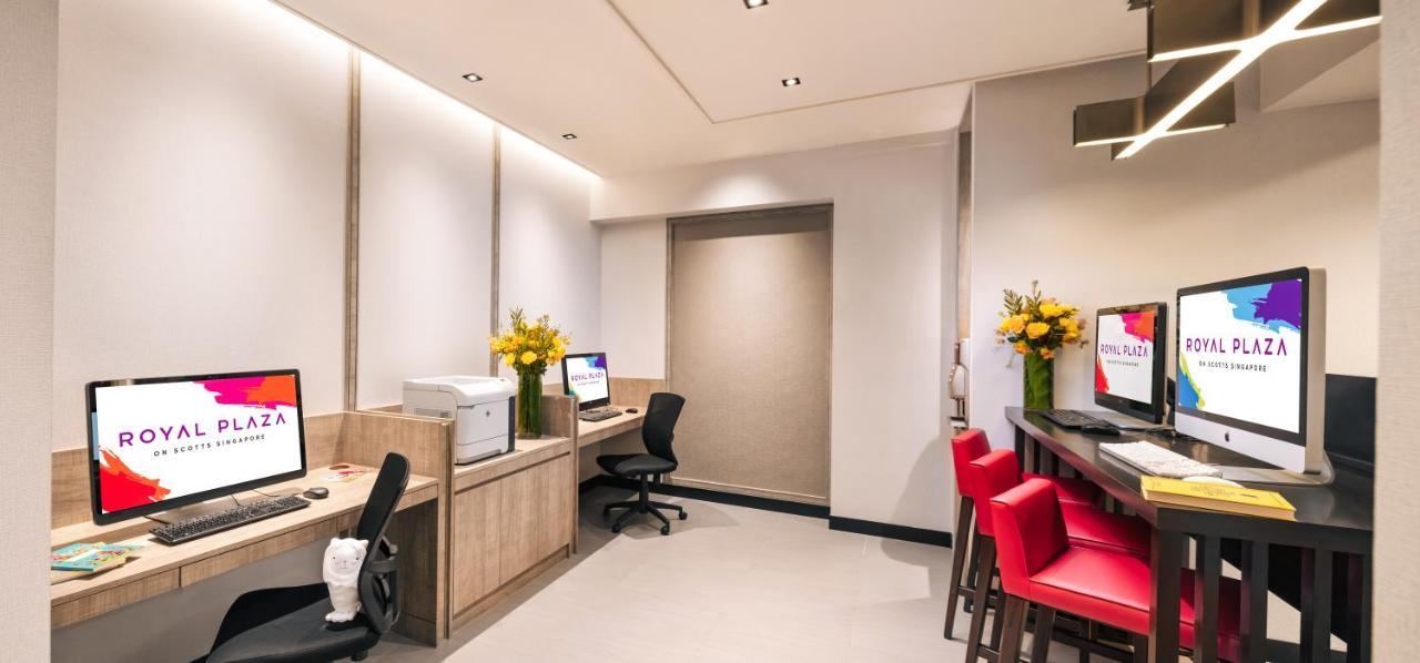 Hotel Royal Plaza On Scotts Singapur Exterior foto Business Center
