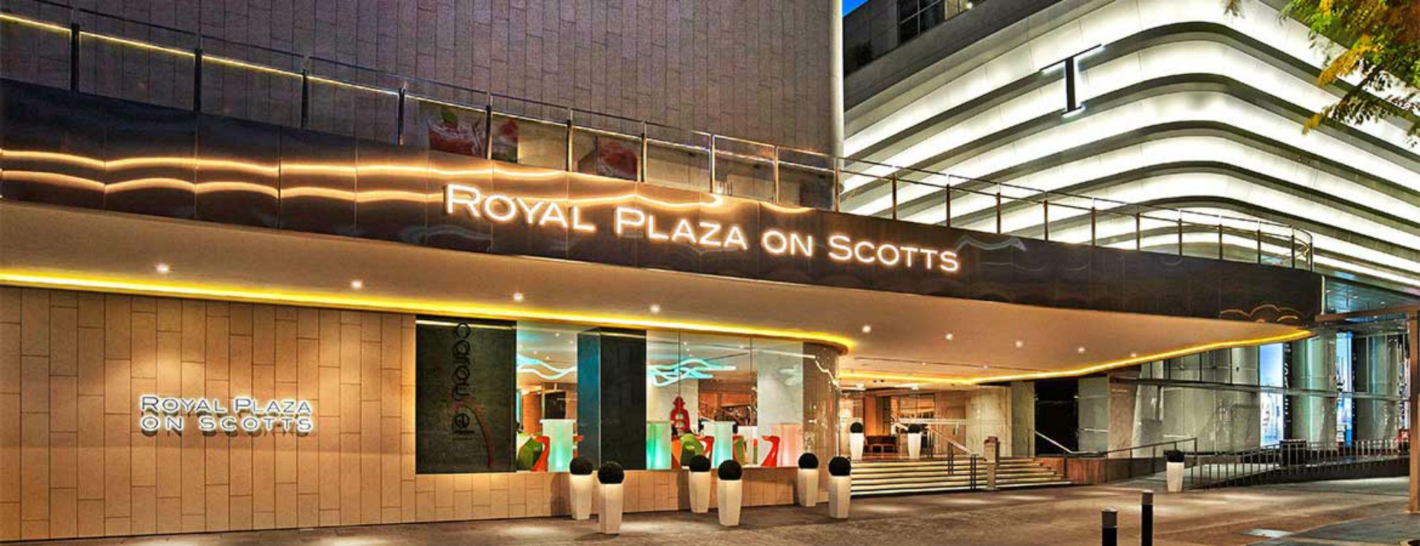 Hotel Royal Plaza On Scotts Singapur Exterior foto Royal Plaza Hotel