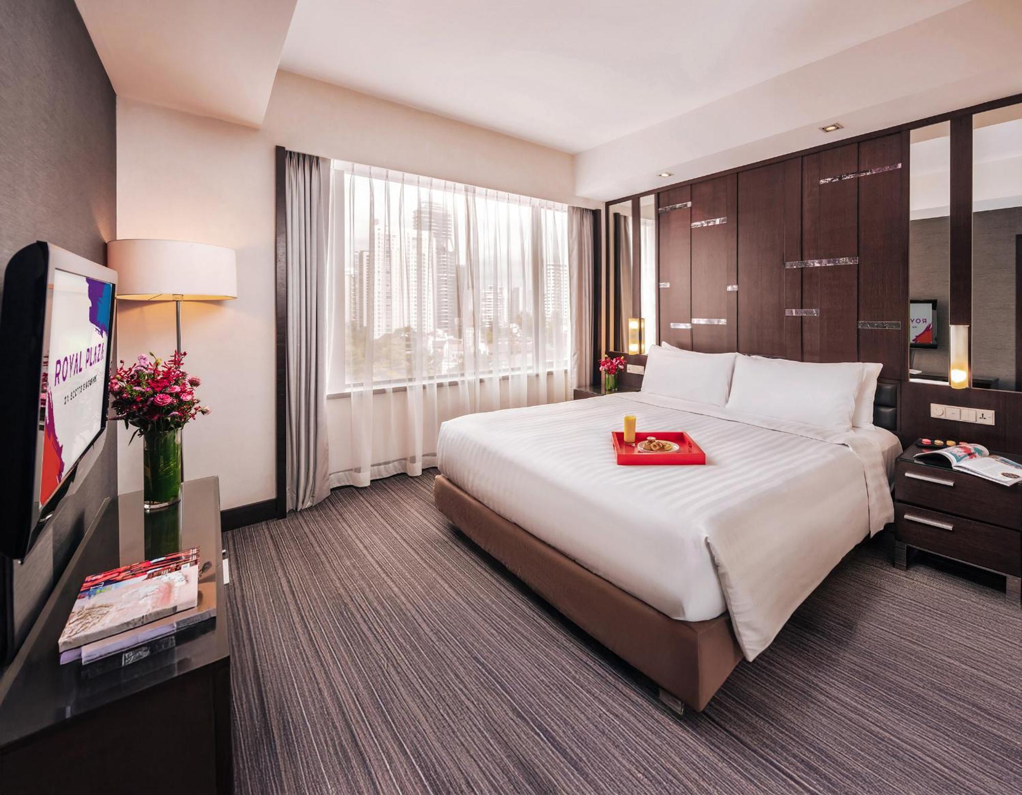Hotel Royal Plaza On Scotts Singapur Exterior foto Deluxe Room